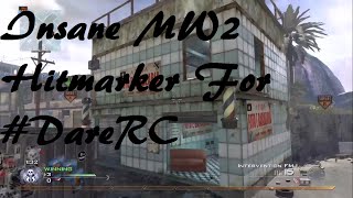 Insane MW2 Wallbang Hitmarker For #DareRC + Update Commentary