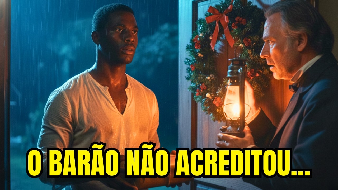 O BARÃO SOLITÁRIO PASSARIA O NATAL SOZINHO NA FAZENDA....ATÉ QUE UM EX-ESCRAVO "BATEU À SUA PORTA"!
