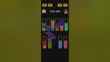 Water sort puzzle level 2572 #solveitwithme #solutions #plzsubscribe #gamesolved #games #puzzlegame