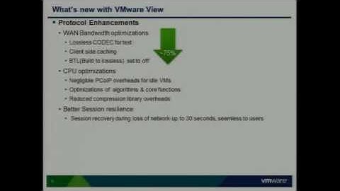 VMworld 2011: euc3163 - VMware View Performance and Best Practices