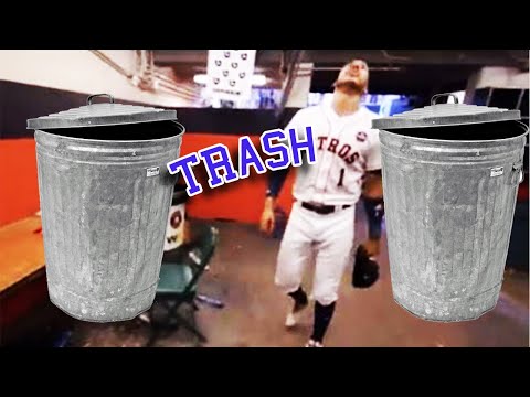 houston astros garbage can