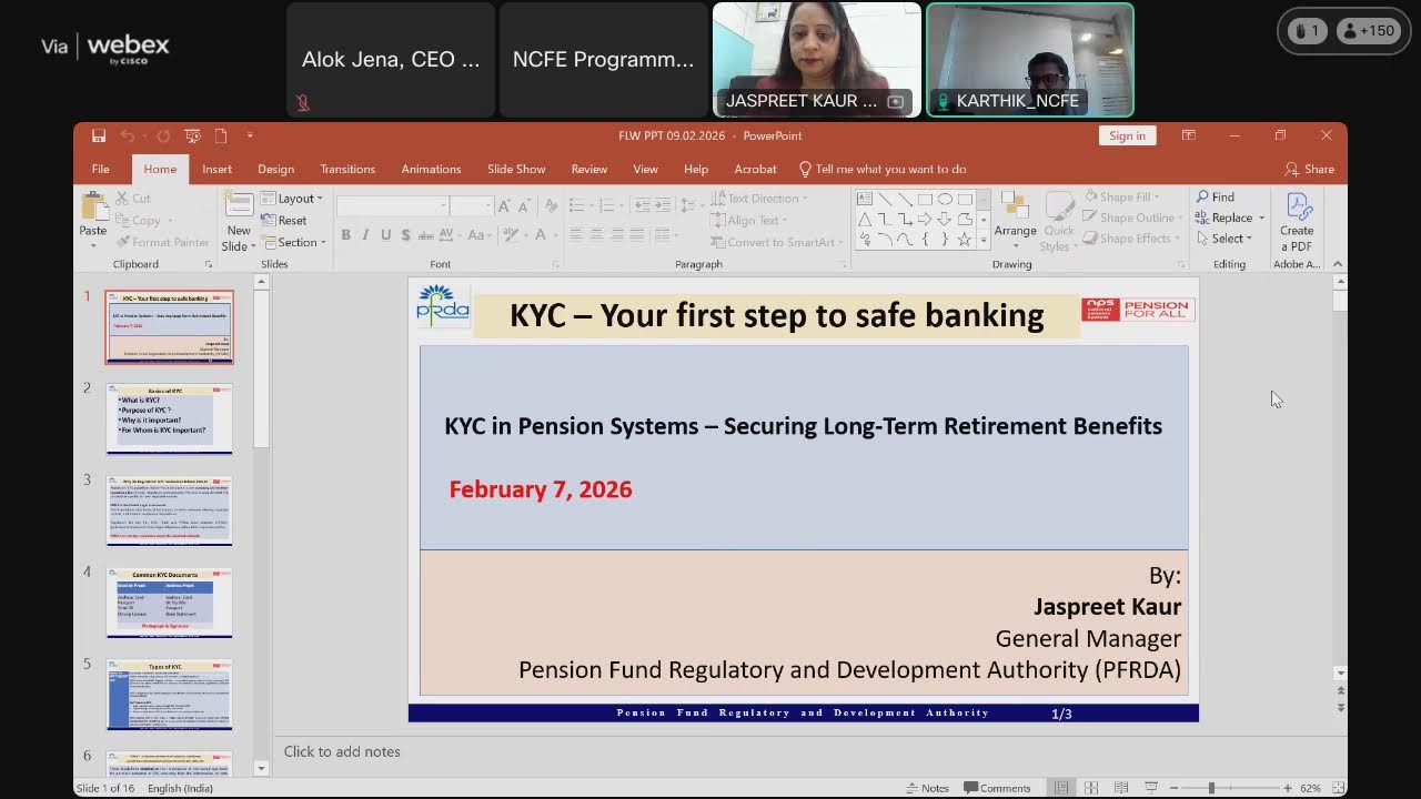 Financial Literacy Week (FLW) 2026 Webinar Day 1