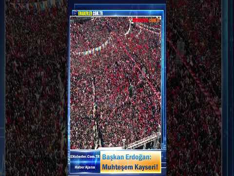 Cumhurbaşkanı Erdoğan: Muhteşem