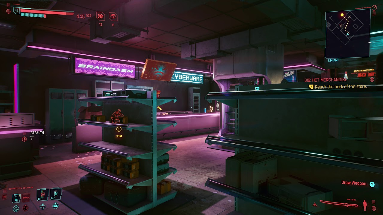 Cyberpunk 2077 GIG: "HOT MERCHANDICE" CAPTURING REBECCA PRICE