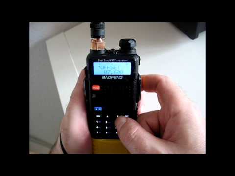 08.04.2014 - Relaisprogrammierung am Baofeng UV-5RK (deutsch)