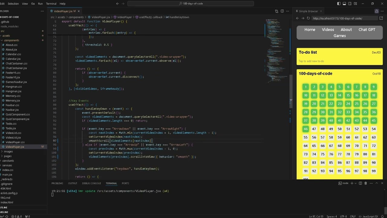 100 days of code - Day 47