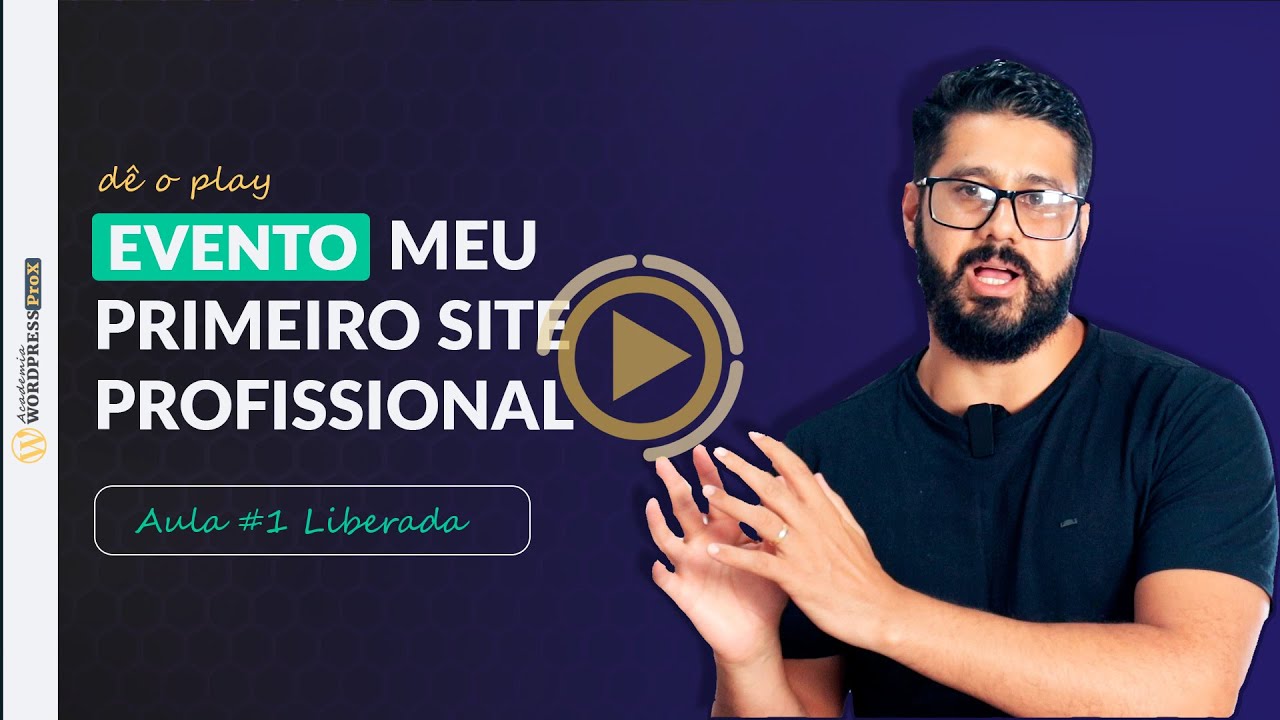 Meu Primeiro Site Profissional | Como Fazer Um Site DO ZERO Passo a ...