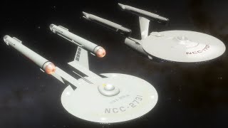 USS Berlin v Enterprise Refit Size Comparison