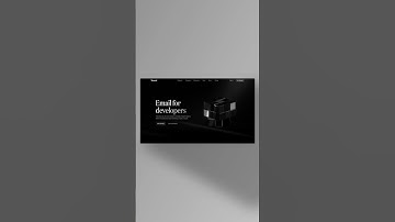 Check out how Resend uses Spline to turn their brand into a tangible 3D experience. #3d #webdesign