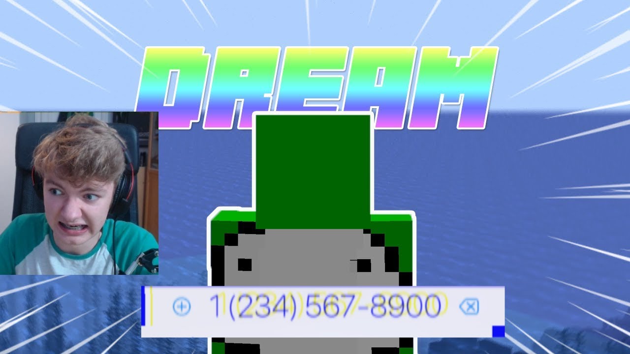Tommy Leaks Dreams Phone Number Well Almost Dream Minecraft