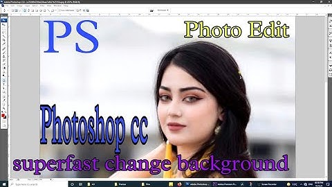 Tutorial On How To Edit Artwork | How To Remove Green Background In Photoshop cc # 18