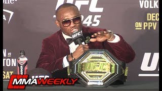 Kamaru Usman: Broken Jaw, Bodyshots & being surprised by Colby Covington  (UFC 245)