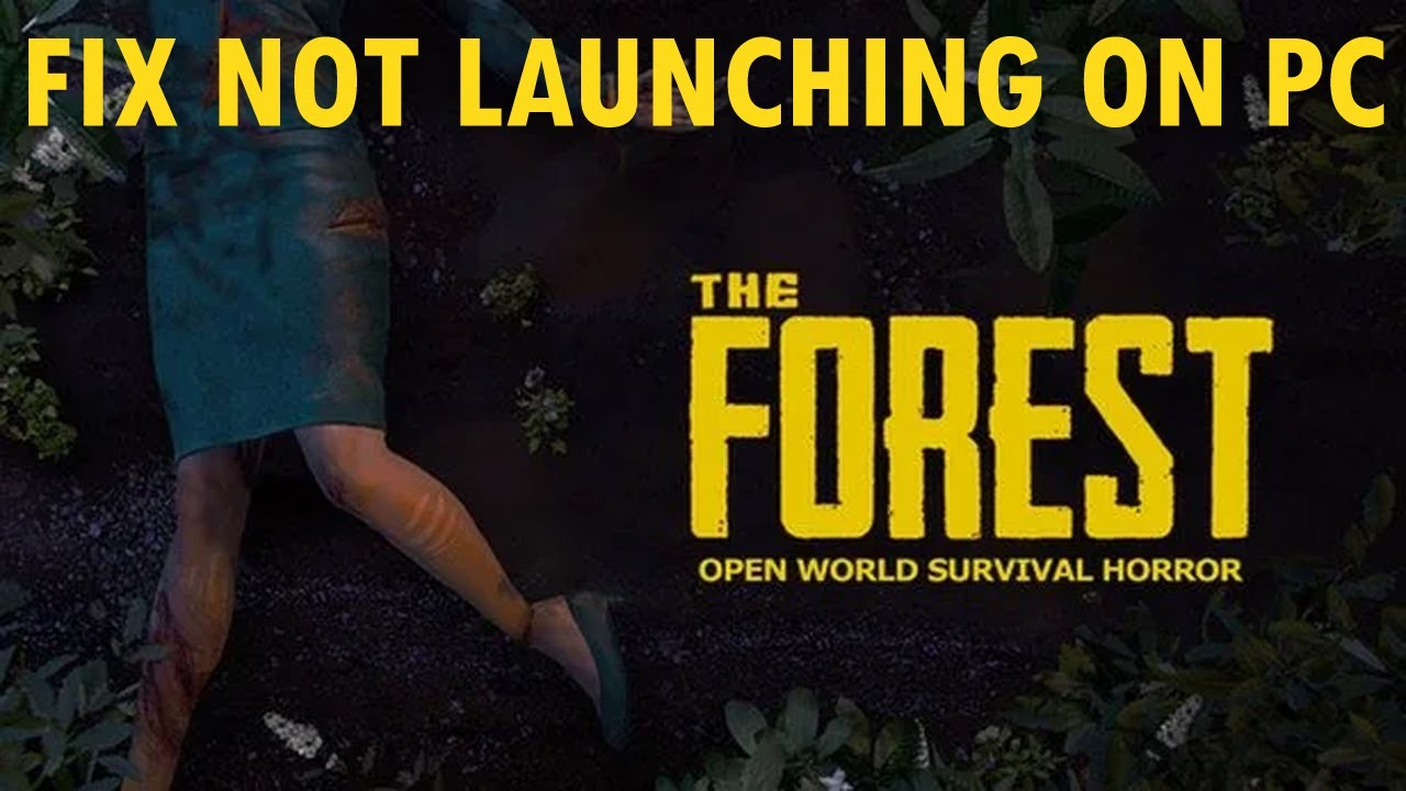 How To Fix The Forest Won't Launch/Not Launching Error On PC