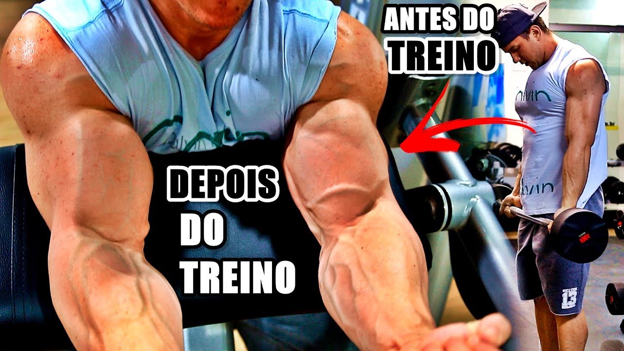 5 EXERCÍCIOS QUE VÃO DOBRAR O TAMANHO DO SEU BRAÇO - YouTube