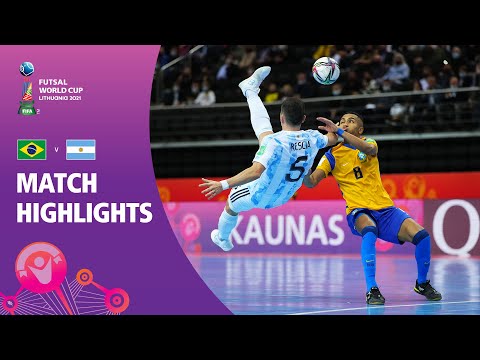 Brazil v Argentina | FIFA Futsal World Cup 2021 | Match Highlights