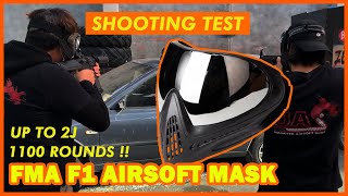 Shooting test ! | FMA F1 Airsoft Mask
