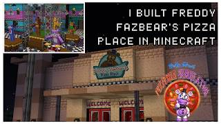 I Built a Custom FNAF Pizzeria Simulator in Minecraft FNAF Management Wanted