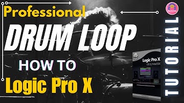 Create a Professional House Drum Loop with Logic Pro X #logicproxtutorials #logicprox