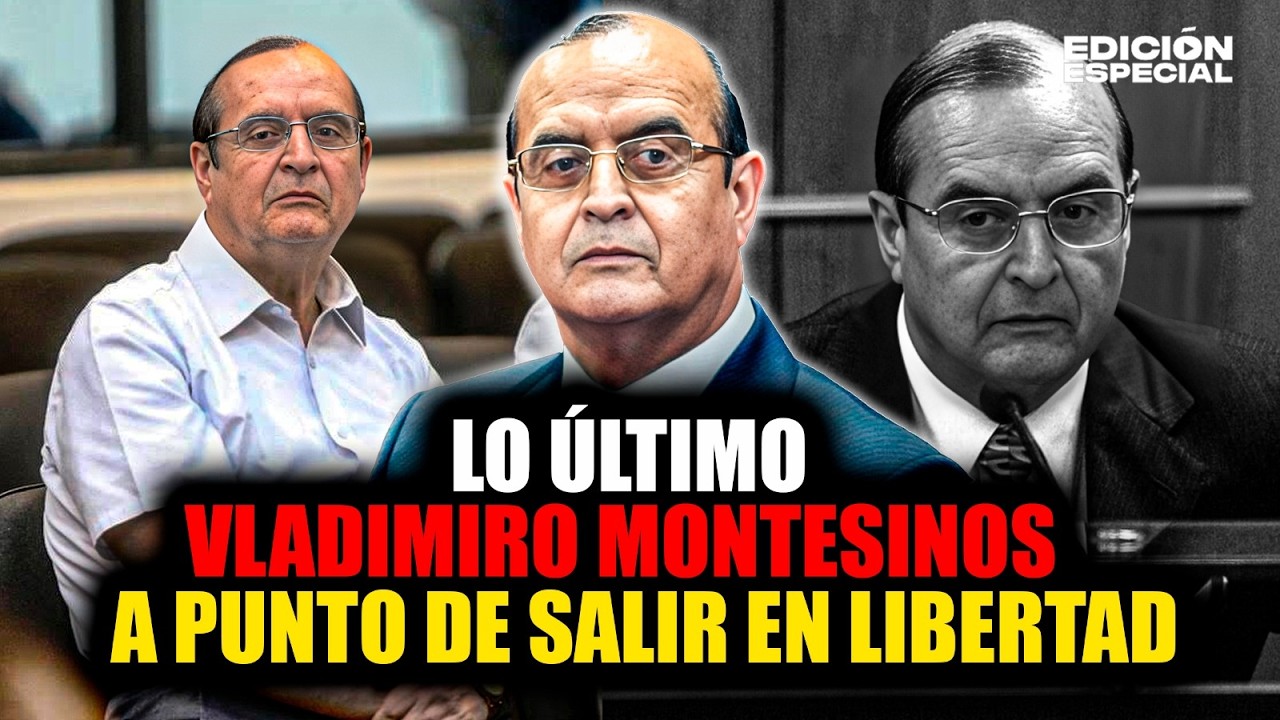 #EnVivo Vladimiro Montesinos podría quedar en libertad tras revisión del cómputo de sus condenas