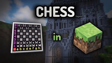I coded Chess in Minecraft... again