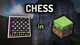 I coded Chess in Minecraft... again