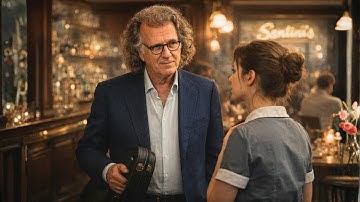 KELNERIN WORDT NOG DIEZELFDE AVOND ONTSLAGEN OMDAT ZE ANDRÉ RIEU HIELP… HIJ DOET IETS ONGELOOFLIJKS