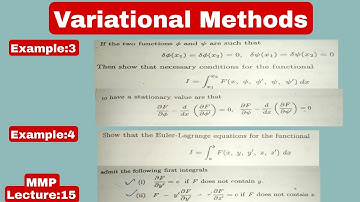 Chapter 9:Variational Methods in Mathematical methods of physics by KL-MIR