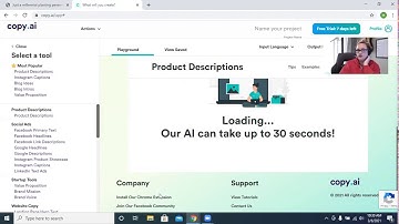 Using copy.ai to create product descriptions for FunGardenFlag.com