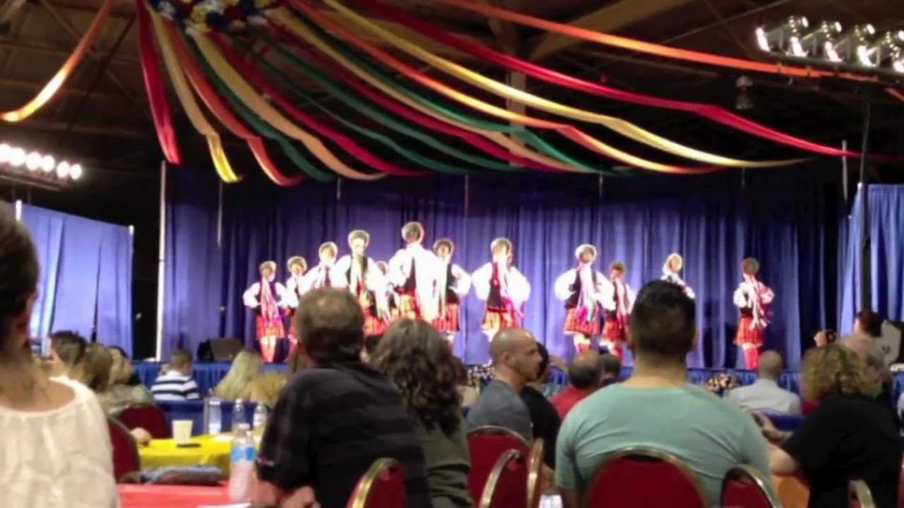 Ukrainian Dancing at Mosaic in Regina, SK