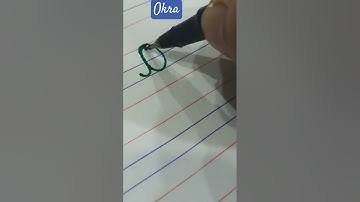 How to write vegetable name 