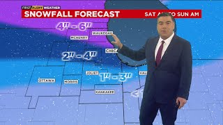 Chicago Weather Alert: Snowy weekend