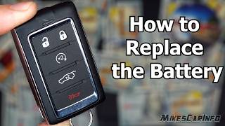 Jeep Dodge RAM Chrysler Key Fob: How to Replace Battery