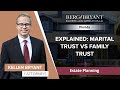 https://www.bbelderlaw.com/ Berg Bryant Elder Law Group, PLLC 4540 Southside Blvd. Suite 302 Jacksonville, FL 32216 United States (904) 398-6100 Generally speaking, a marital trust is a specific allocation to the...