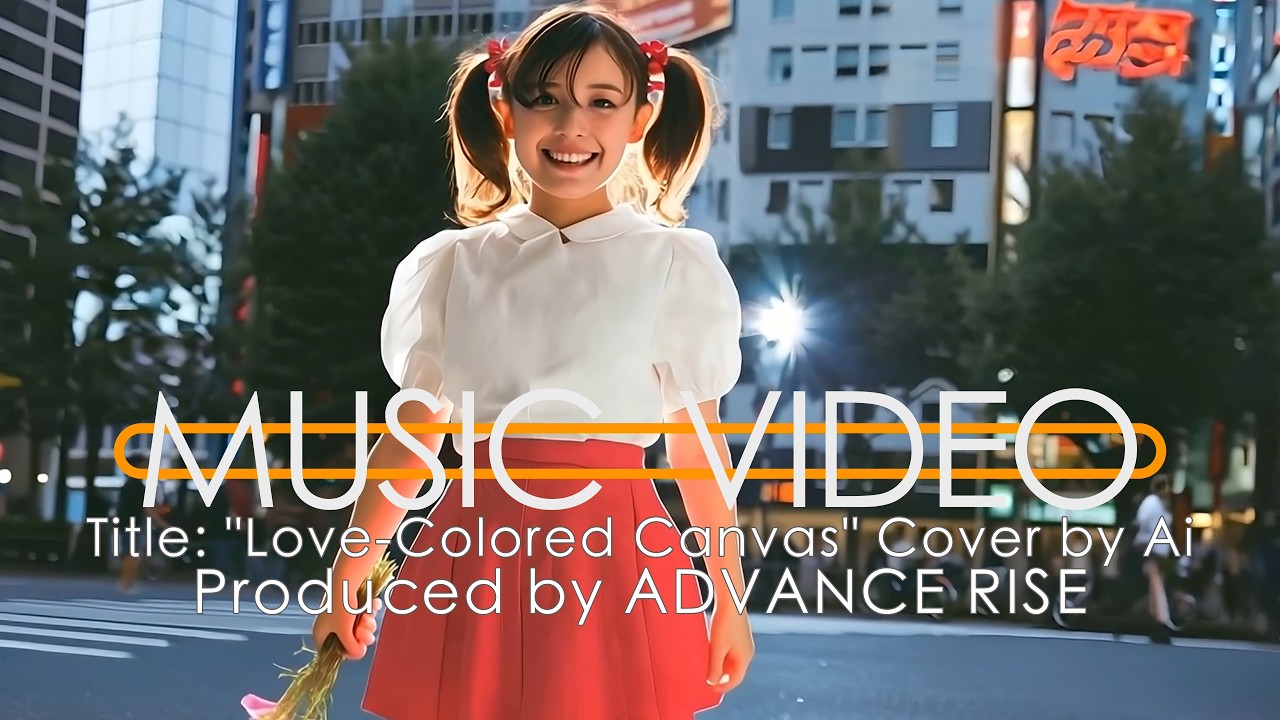 【4K MV】AI「あい」主演 ― 「恋色キャンバス」放課後ときめきを描く甘く切ない恋のストーリー【オリジナルAI Music Video】曲 ...