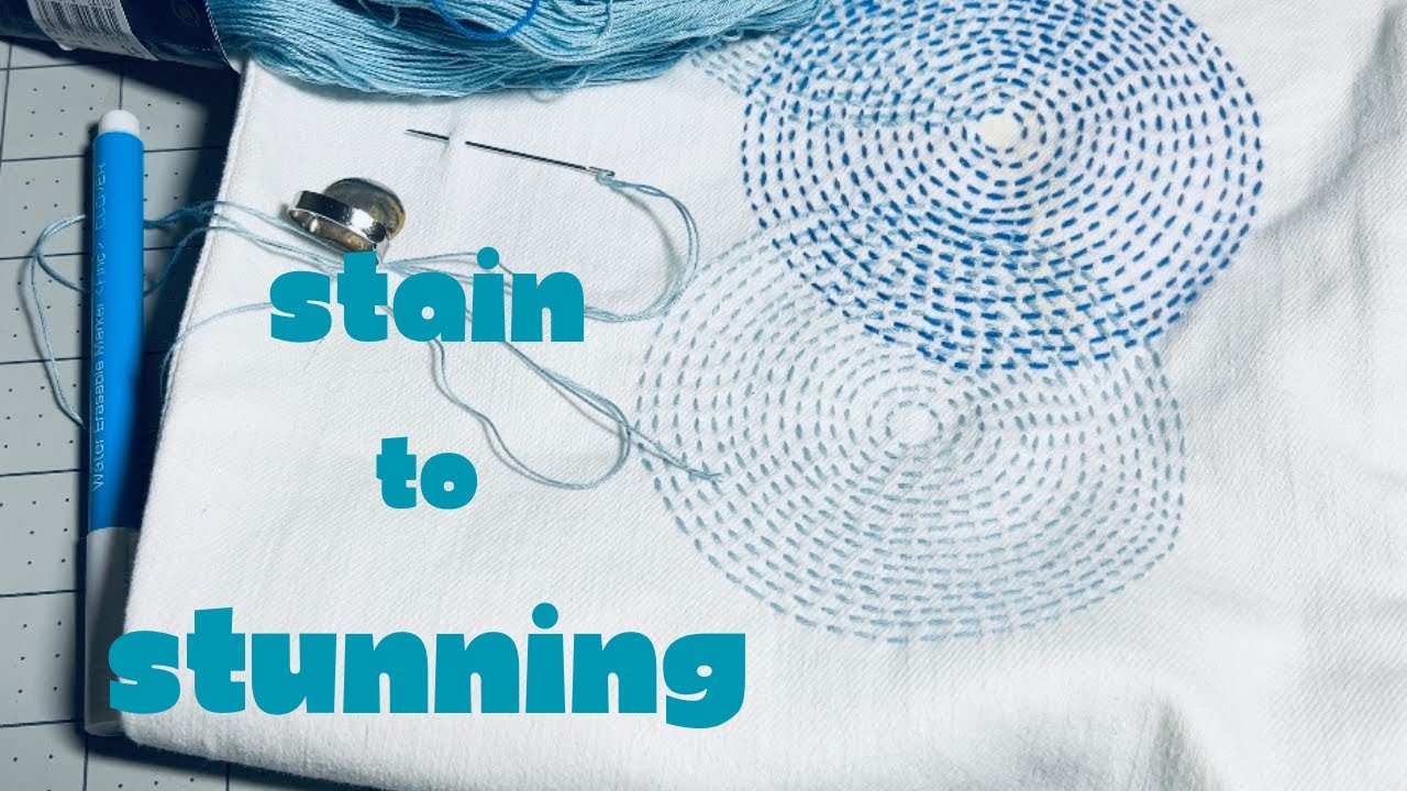 Запятнанные джинсы не обязательно должны быть испорчены.