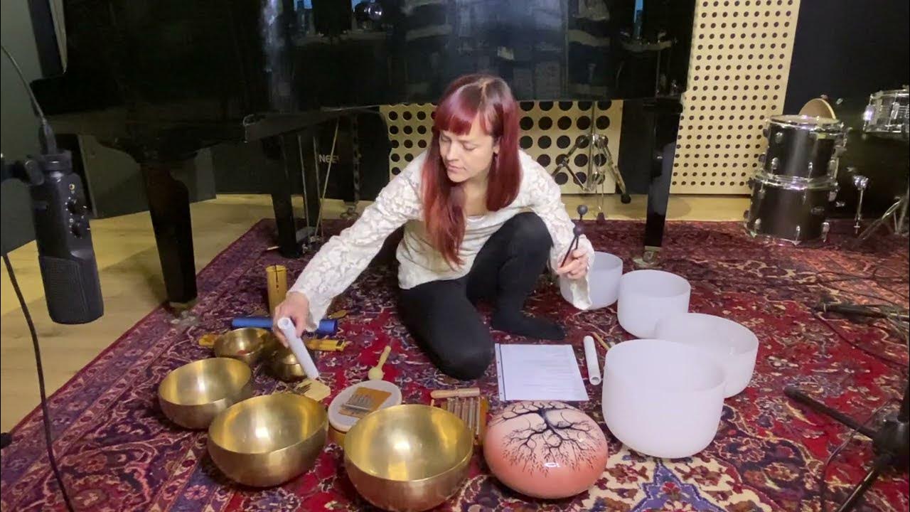 Crystal Bowl Meditation with Moonsong Soundhealing YouTube