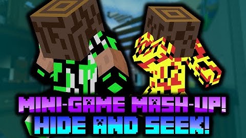 Mini-Game Mash-Up! - The HIVE - Hide And Seek! - [Episode 7] (Minecraft Mini-Games)