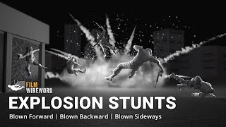 Explosion Stunts | Film Wirework Mocap for iClone and ActorCore