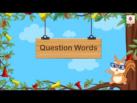 Question Words | English Grammar & Composition Grade 1 | Periwinkle