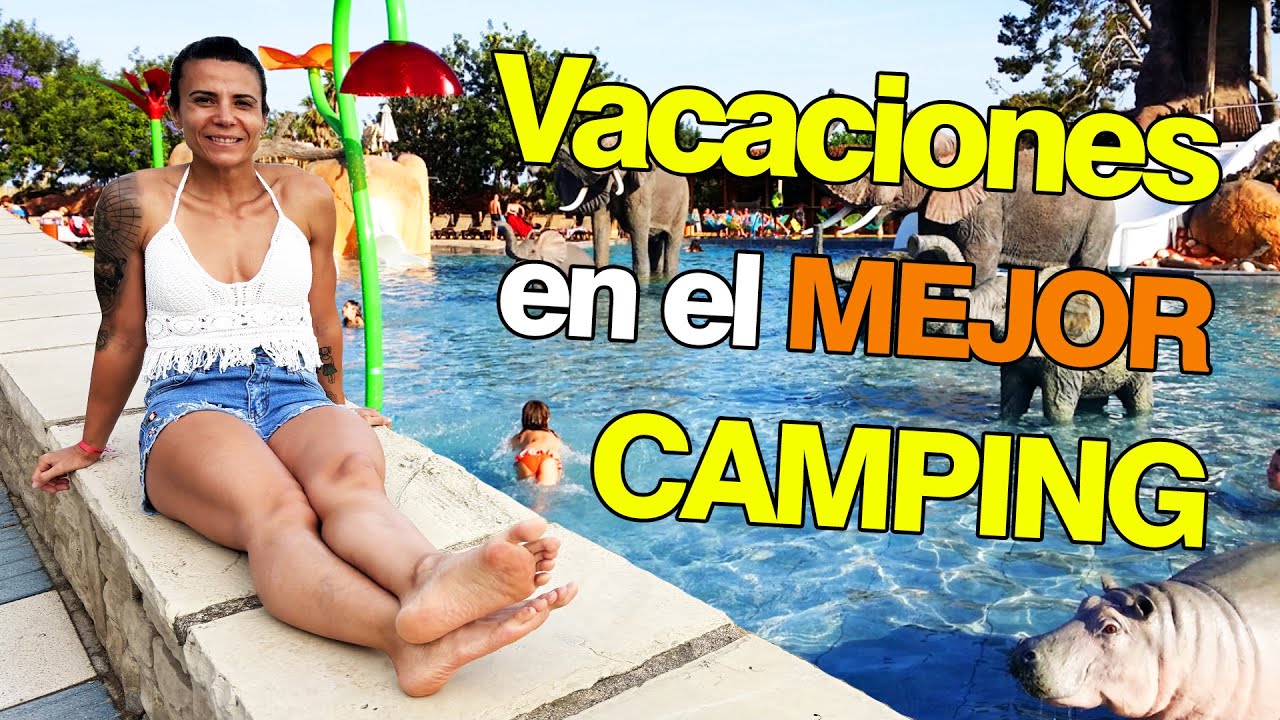 De VACACIONES en CARAVANA en el MEJOR CAMPING familiar de España