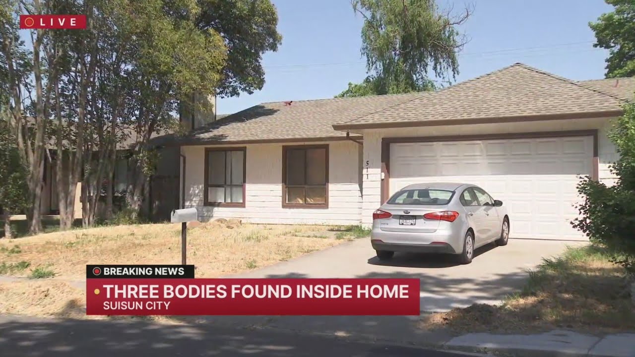 Three bodies found inside Suisun City home - YouTube