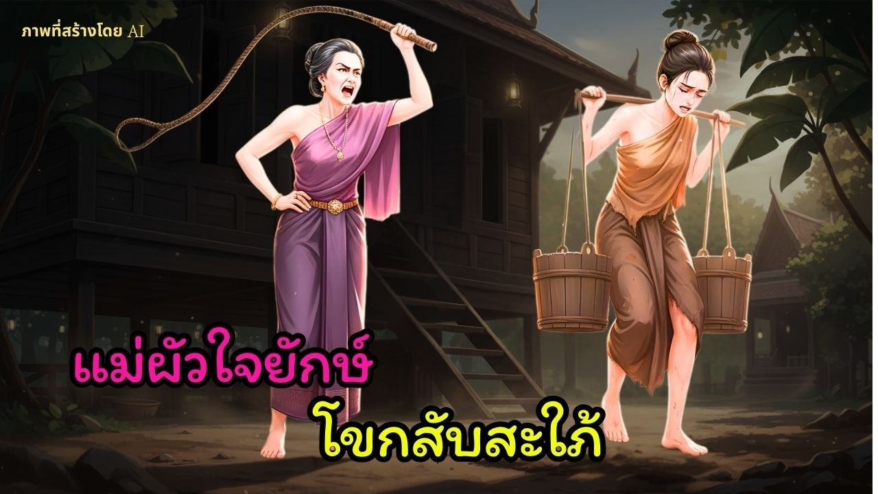 [นิทานพื้นบ้าน]แม่ผัวไล่สะใภ้ออกจากบ้าน เพราะคิดว่าเป็นขอทานแต่แท้จริงคือบุตรีแม่ทัพผู้ยิ่งใหญ่