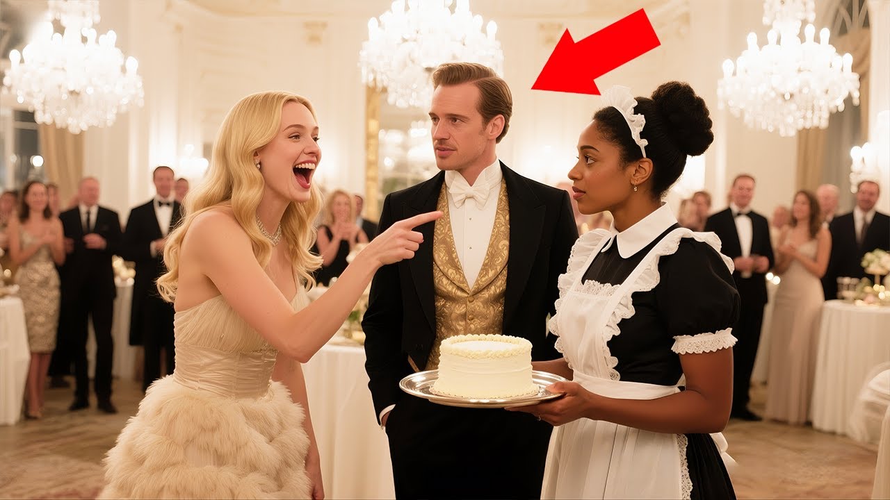 Poor Black Maid Mocked At a Luxury Gala By Rich Woman—Until a Billionaire Walks In and Silences All