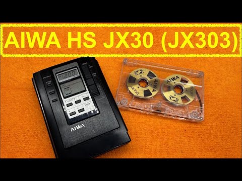 REUPLOAD AIWA HS - JX30 JX303 walkman - cassette player