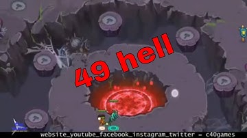 king of defense level 49 hell with local hero