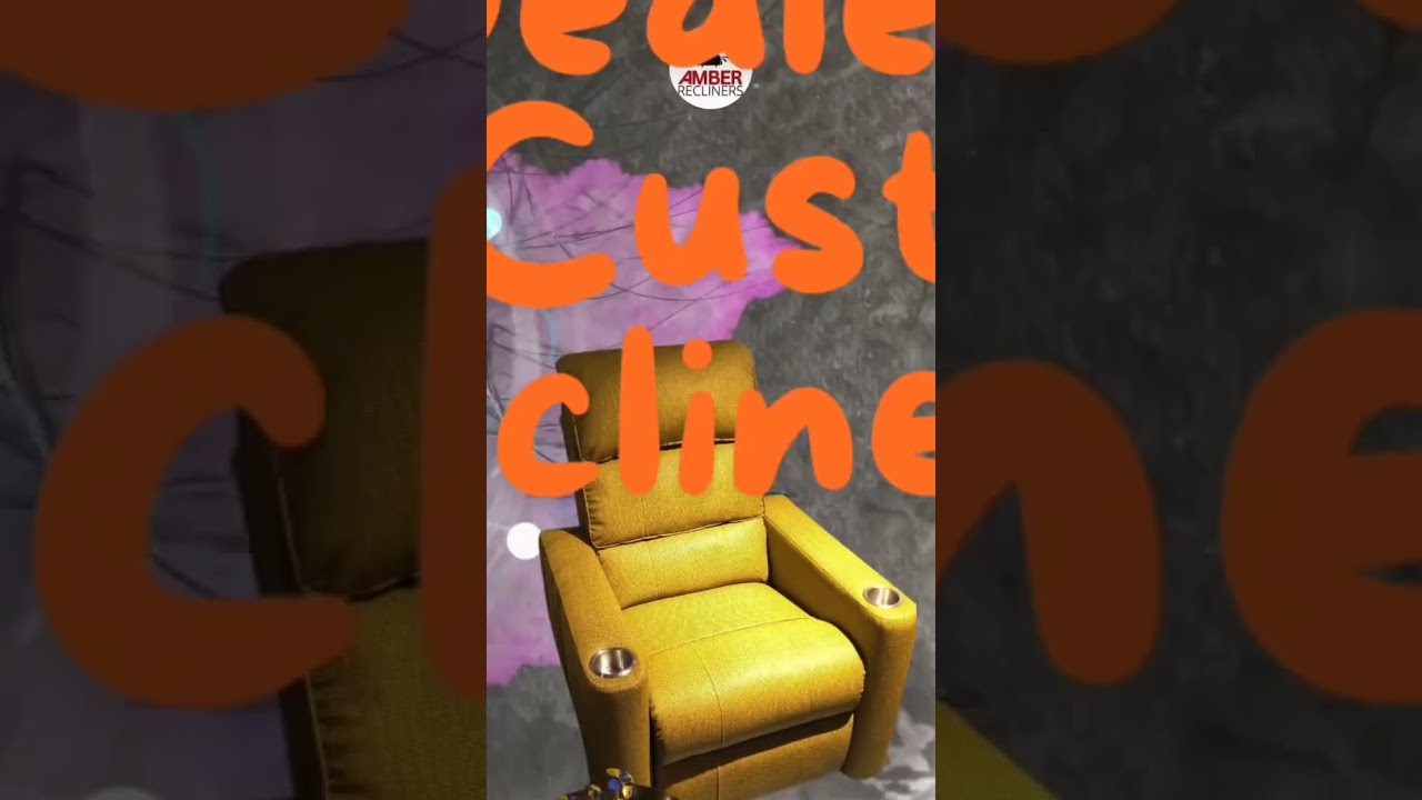 "Amber Recliners: Customizable Comfort Tailored Just for You"