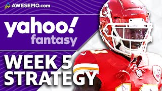 Yahoo Daily Fantasy Football Picks Week 5 | NFL DFS Lineups & Picks