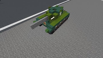 Minecraft Fallout Tutorial     How to build a Korean war M26 Pershing Heavy/Medium Tank