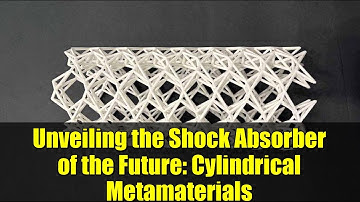 Unveiling the Shock Absorber of the Future: Cylindrical Metamaterials