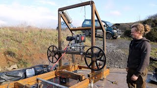 DIY Mobile Bandsaw Mill Part 2 Saw Frame